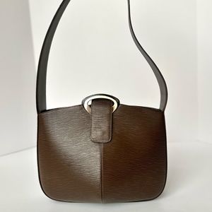 Louis Vuitton Moka Epi Leather Reverie Vintage Shoulder Bag